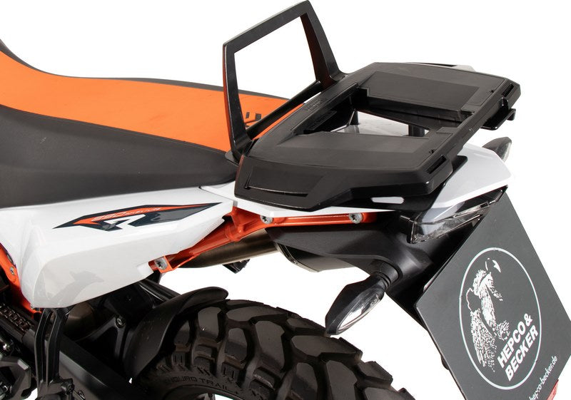 Hepco & Becker アルラック トップケースキャリア ブラック オリジナルリアラックとの組み合わせ用 KTM 890 Adventure / R / Rally (2023-) | 6557656 01 01