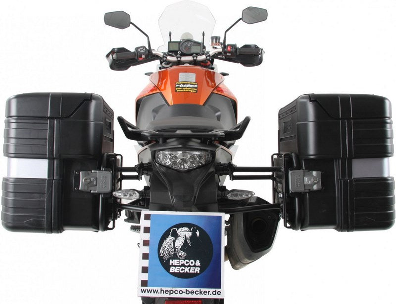 Hepco & Becker Sidecarrier Lock-it-black-asymmetric for KTM 1090 Adventure from 2017 | 6567556 00 01