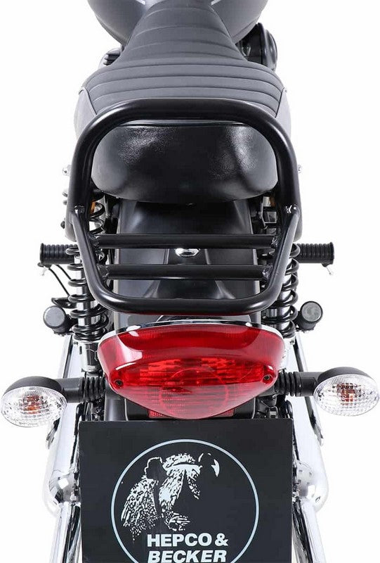Hepco & Becker / ヘプコ&ベッカー Tube Topcasecarrier – black for Kawasaki W 800 Street/Cafe (2019-) | 6582541 01 01
