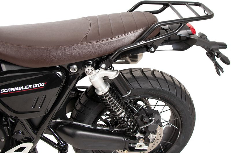 Hepco & Becker リアラックチューブタイプブラック Triumph Scrambler 1200 X (2024-) | 6587667 01 01
