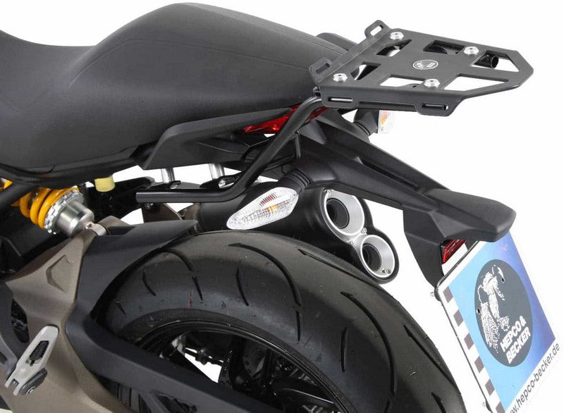 Hepco & Becker Minirack soft luggage rear rack for Ducati Monster 821 | 6607527 01 01