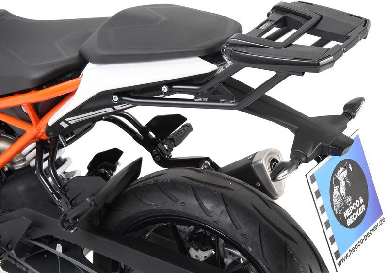 Hepco & Becker Easyrack topcasecarrier-black for KTM 390 Duke from 2017 | 6617555 01 01