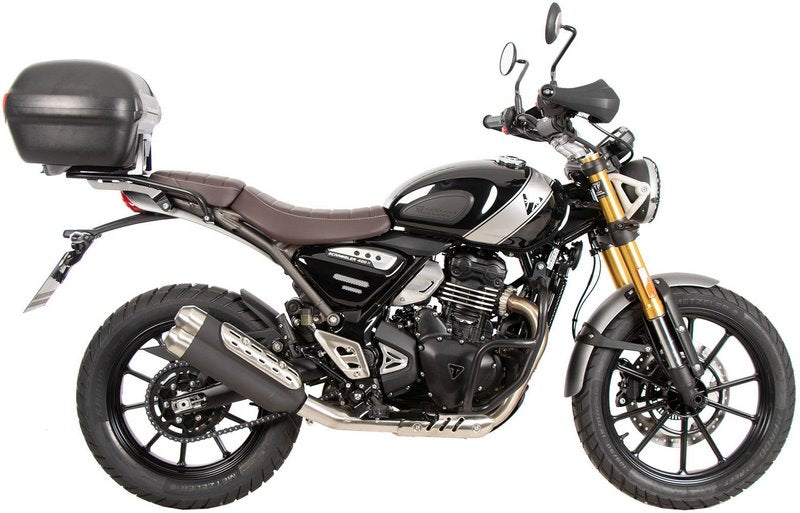 Hepco & Becker イージーラック トップケースキャリア ブラック Triumph Scrambler 400 X (2024-) | 6617663 01 01