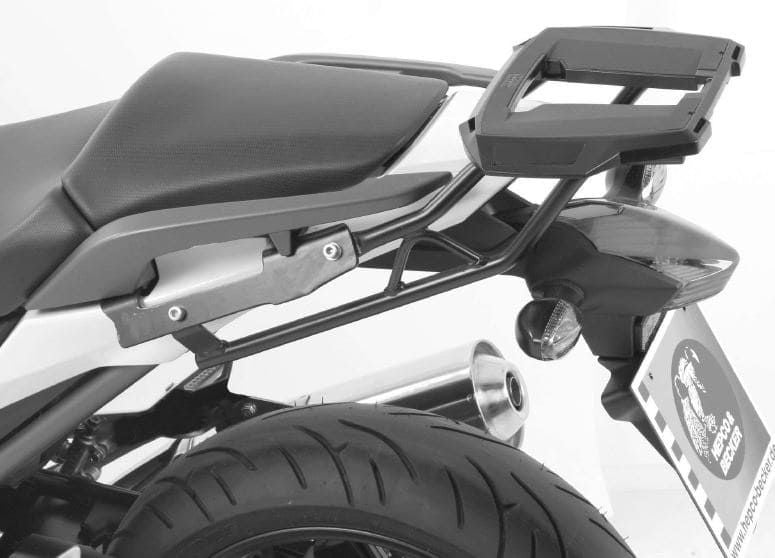 Hepco & Becker / ヘプコ&ベッカー Easyrack topcasecarrier – black for Honda NC 700 S / 750 S / DCT | 661970 01 01