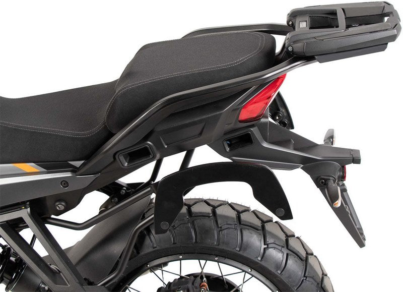 Hepco & Becker イージーラックトップケースキャリアブラックオリジナルリアラックとの組み合わせ用 Moto Guzzi Stelvio (2024-) | 662560 01 01