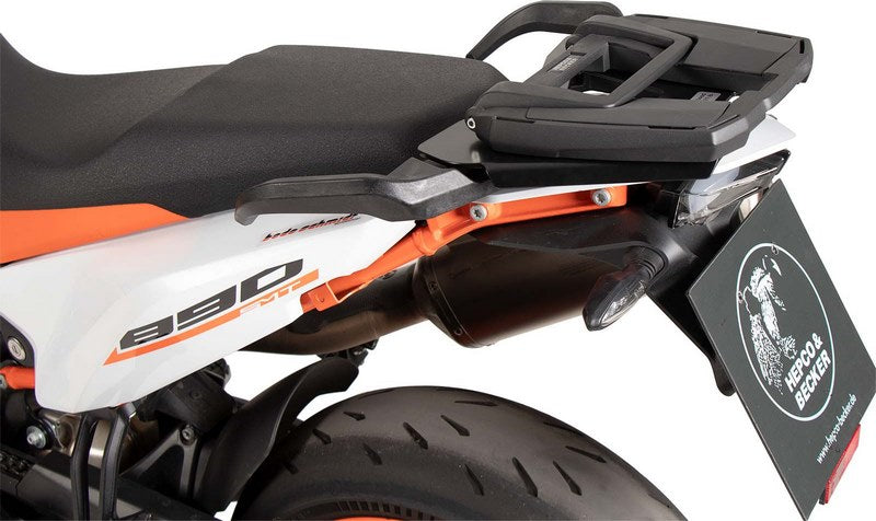 Hepco & Becker イージーラックトップケースキャリアブラックオリジナルリアラックとの組み合わせ用 KTM 890 SMT (2023-) | 6627655 01 01