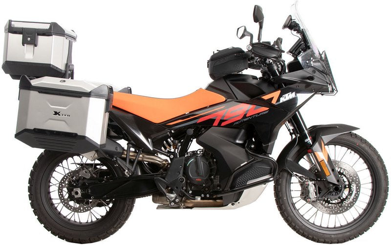 Hepco & Becker イージーラックトップケースキャリアブラックオリジナルリアラックとの組み合わせ用 KTM 790 Adventure (2024-) | 6627660 01 01