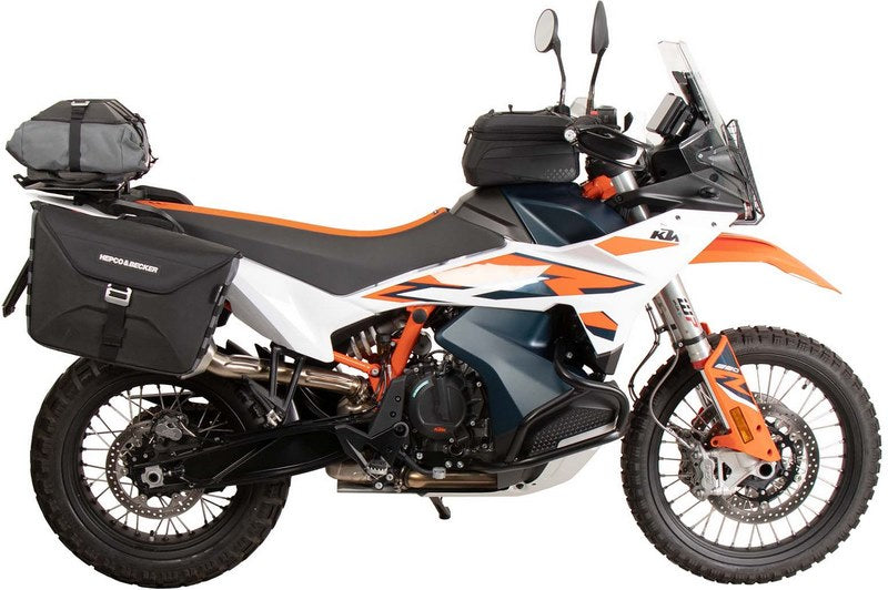 Hepco & Becker リアエンラージメントオリジナルリアラックブラック KTM 890 Adventure / R / Rally (2023-) | 8007656 00 01
