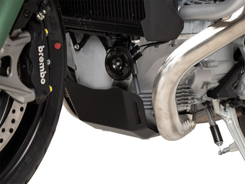 Hepco & Becker バッシュプレート ブラック Moto Guzzi V100 Mandello / S (2022-) | 810557 00 01