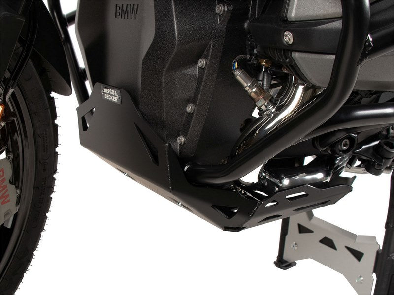 Hepco & Becker エンジンプロテクションプレート ブラック BMW R 1300 GS (2023-) | 8106532 00 01