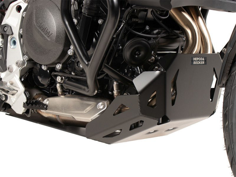Hepco & Becker エンジンプロテクションプレート ブラック BMW F 800 GS (2024-) | 8106537 00 01