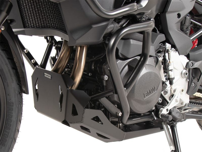 Hepco & Becker エンジンプロテクションプレート ブラック BMW F 800 GS (2024-) | 8106537 00 01