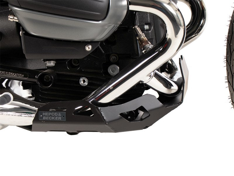 Hepco & Becker エンジンプロテクションプレート ブラック BMW R 12 / S (2024-) | 8106539 00 01