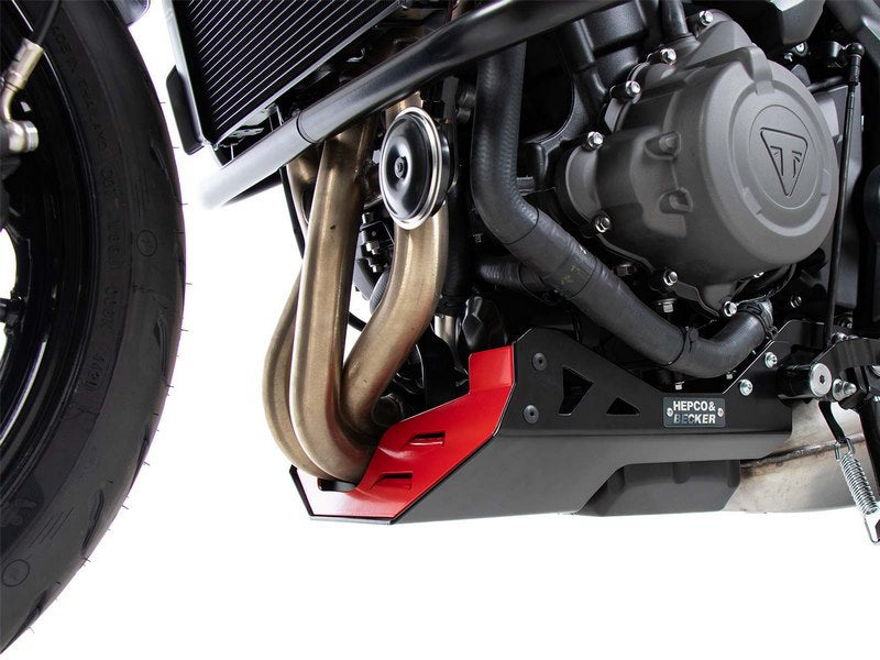 ヘプコ&ベッカー エンジンアンダーガード レッド/ブラック Triumph タイガースポーツ660 | 8107636 00 41