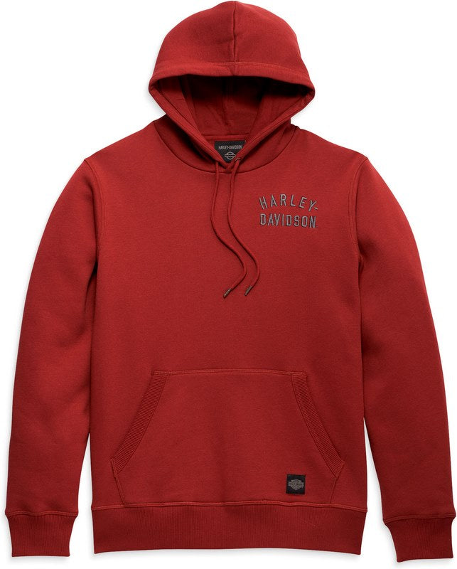 Harley-Davidson Men'S Staple Hoodie Russet Brown | 96011-23VM