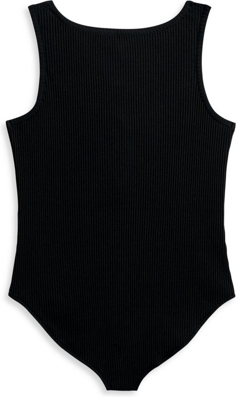 Harley-Davidson Women'S Iron Bond Henley Bodysuit Black Beauty | 96214-23VW
