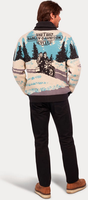 Harley-Davidson Men'S Celebration Cardigan Individual all-over print | 96308-23VM