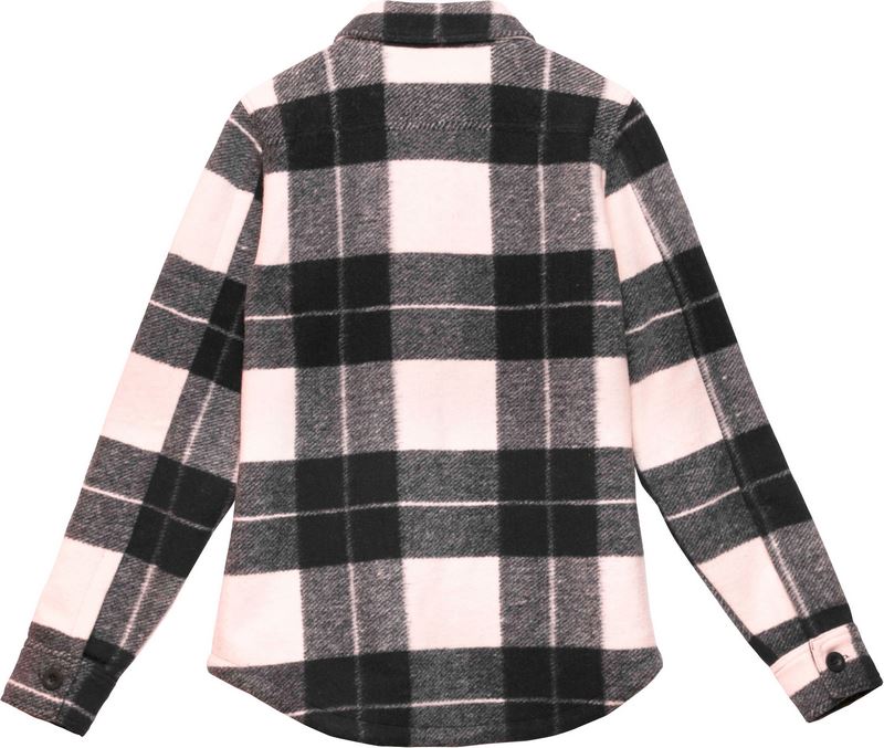 Harley-Davidson Women'S Onwards Shirt Jacket Yarn Dyed Plaid-Black Beauty | 96429-23VW