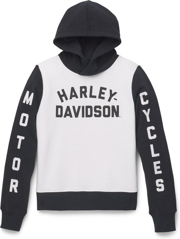 Harley-Davidson Women'S Rear Suspension Pullover Hoodie Colorblock-Design | 96596-22VW