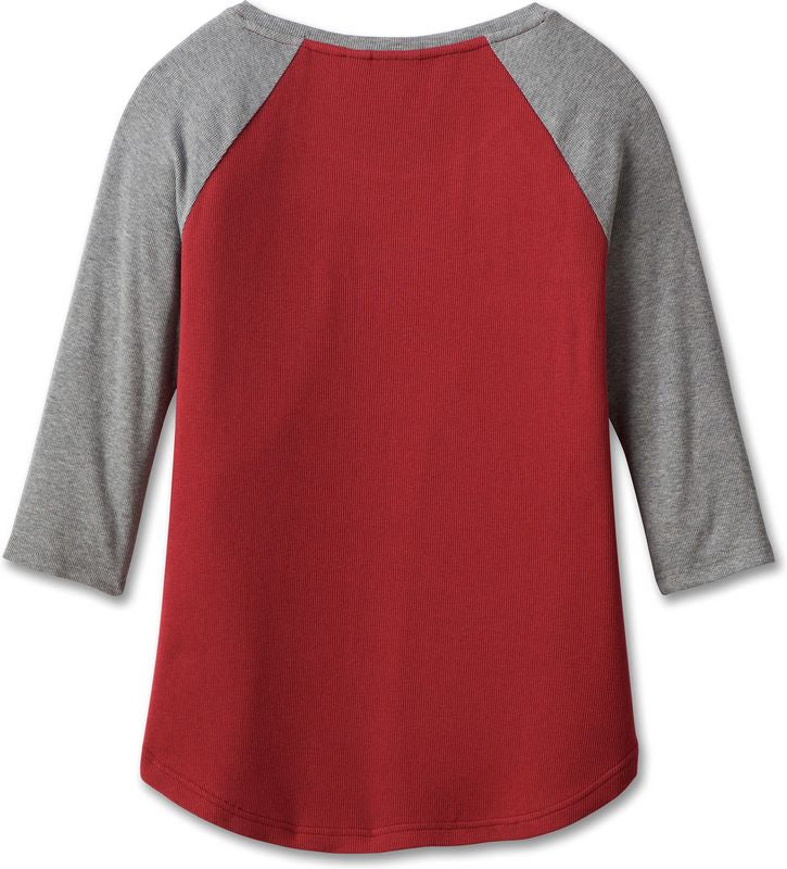 Harley-Davidson Women'S 120Th Anniversary Speedbird Diamond Knit Top Colorblock-Design-Merlot | 96684-23VW