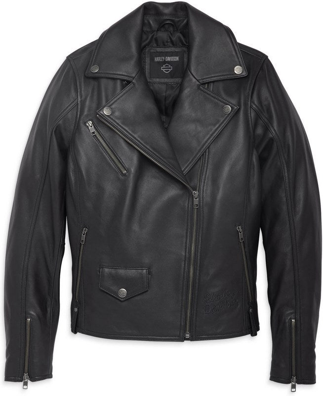 Harley-Davidson Women'S Craftsmanship Leather Jacket Black | 97010-23VW