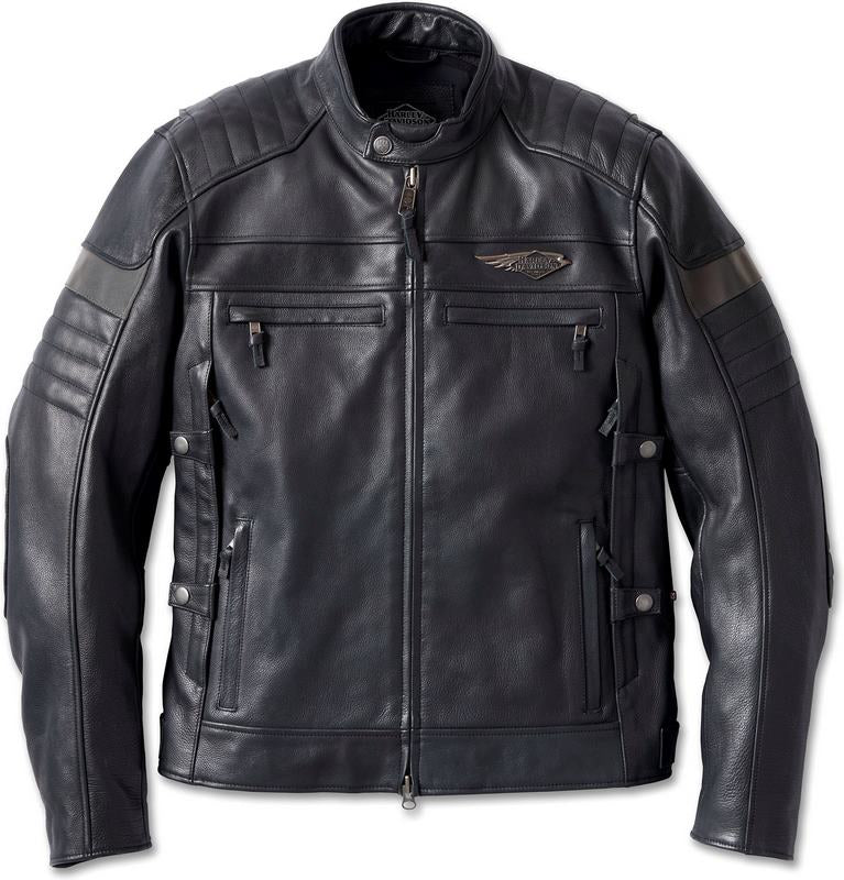 Harley-Davidson Men'S 120Th Amalgam Triple Vent System Riding Jacket Black | 97031-23EM