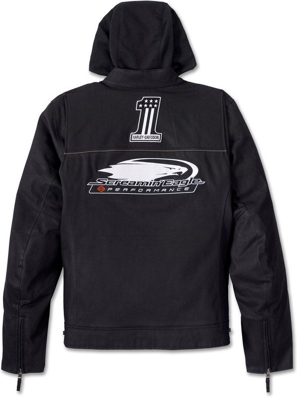 Harley-Davidson Men'S Metropolitan Screamin' Eagle 3-In-1 Jacket Black Beauty | 97106-24EM