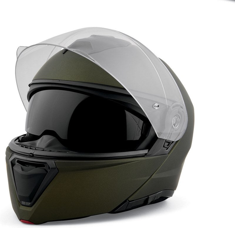 Harley-Davidson Capstone サン・シールド Ii H31 モヂュラー ヘルメット Matt Denim Mineral Green | 97130-23VX
