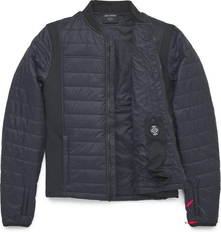 Harley-Davidson Men'S 12V Programmable Heated Jacket Liner Black | 97140-22VM