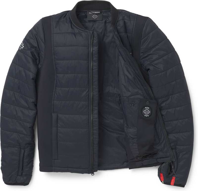 Harley-Davidson Women'S 12V Programmable Heated Jacket Liner Black | 97143-22VW