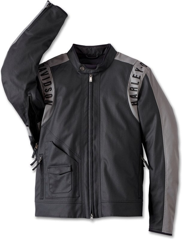 Harley-Davidson Men'S 120Th Anniversary Imprint Riding Jacket Black | 97172-23EM