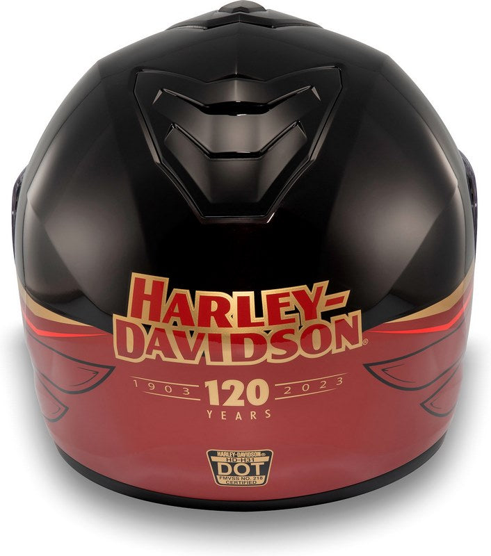Harley-Davidson 120Th Anniversary Capstone サン・シールド Ii H31 モヂュラー ヘルメット Gloss black | 97176-23VX