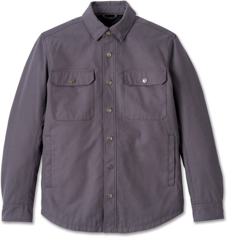 Harley-Davidson Men'S 120Th Anniversary Operative Riding Shirt Jacket Blackened Pearl | 97189-23EM