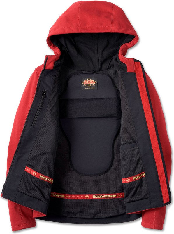 Harley-Davidson Women'S 120Th Anniversary Deflector Riding Fleece Merlot | 97209-23EW