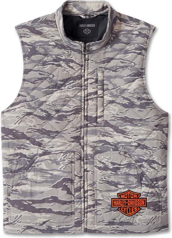 Harley-Davidson Men'S Screamin' Eagle Vest Camouflage | 97408-24VM