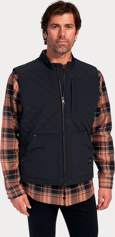 Harley-Davidson Men'S Forever Quilted Vest Black Beauty | 97412-23VM