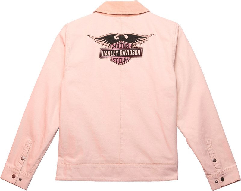 Harley-Davidson Women'S Mechanic Canvas Jacket Oatmeal | 97416-23VW