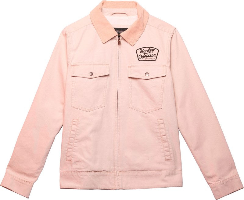 Harley-Davidson Women'S Mechanic Canvas Jacket Oatmeal | 97416-23VW