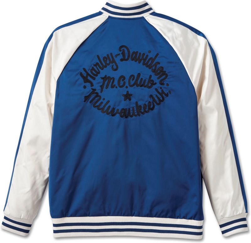 Harley-Davidson Men'S Club Crew Jacket Ensign Blue | 97440-23VM
