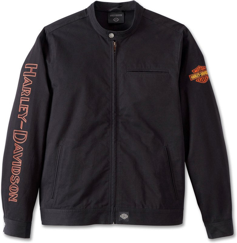 Harley-Davidson Men'S Whiplash Jacket Black Beauty | 97530-23VM