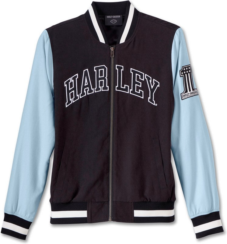Harley-Davidson Women'S Classic Bar & Shield Bomber Jacket Colorblock-Design | 97535-23VW