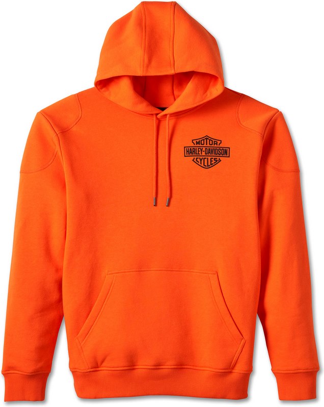 Harley-Davidson Men'S 120Th Anniversary Hoodie Harley Orange | 97545-23VM