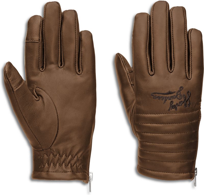 Harley-Davidson Women'S Journey Leather Glove Brown | 97702-23VW