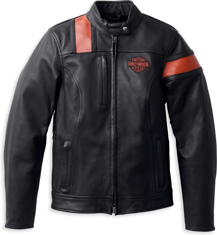 Harley-Davidson Women'S Hwy-100 Waterproof Leather Jacket Black | 98005-22EW