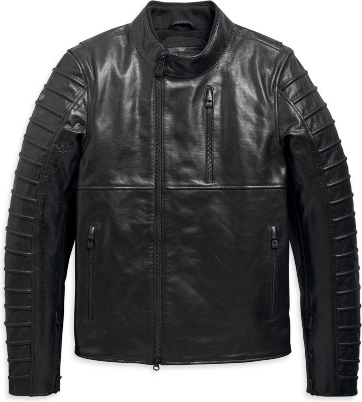 Harley-Davidson Ozello Perforated Leather Jacket Black | 98006-20EM