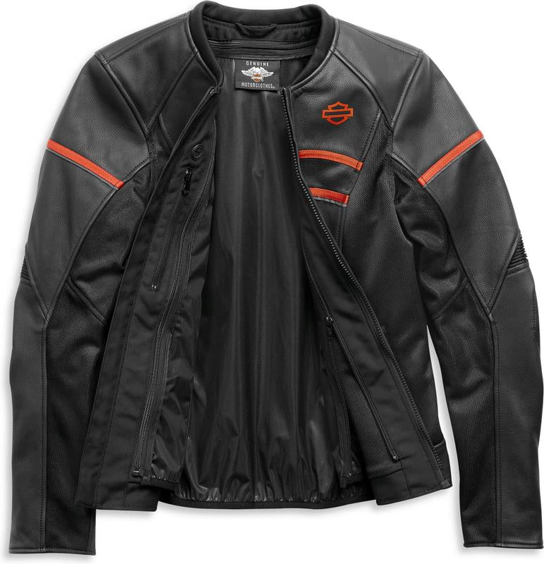 Harley-Davidson H-D Brawler Leather Jacket Black | 98007-21EW