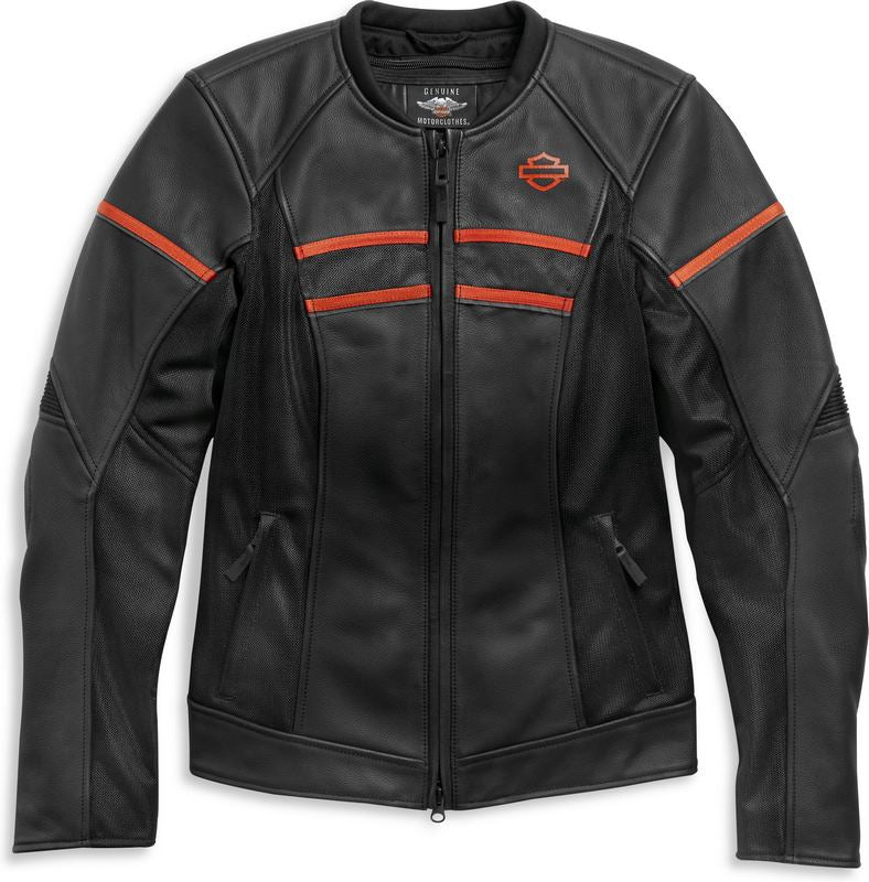 Harley-Davidson H-D Brawler Leather Jacket Black | 98007-21EW