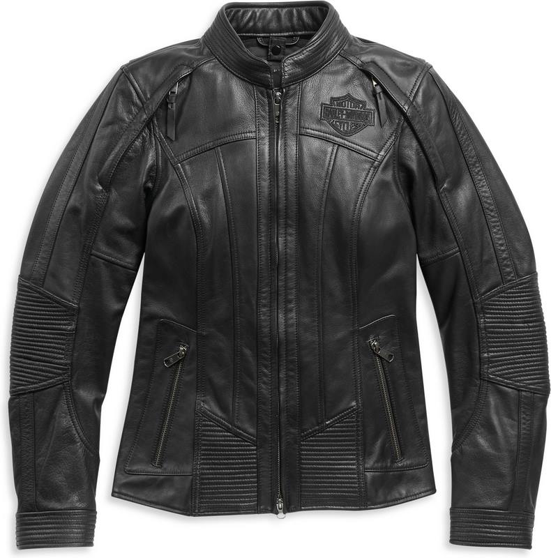 Harley-Davidson Auroral Ii 3-In-1 Leather Jacket Black | 98011-21EW