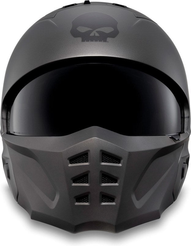 Harley-Davidson ヘルメット Pilot Ii 2N1 Willie G Matt Dark Grey | 98118-24EX