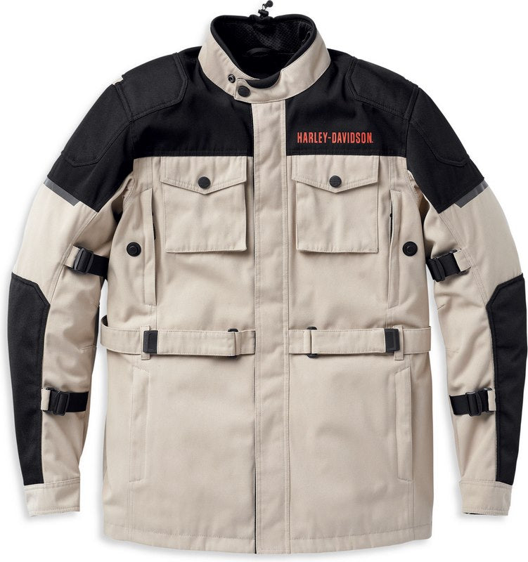 Harley-Davidson Men'S Quest Triple Vent System Jacket Chinchilla | 98128-22EM